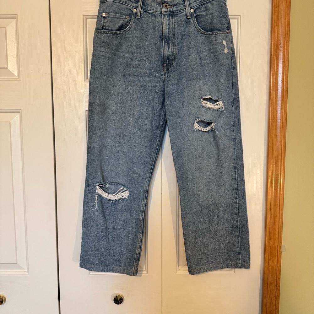 Levi's SilverTab 94 Baggy Women’s Y2K Relaxed Fit Blue Jeans